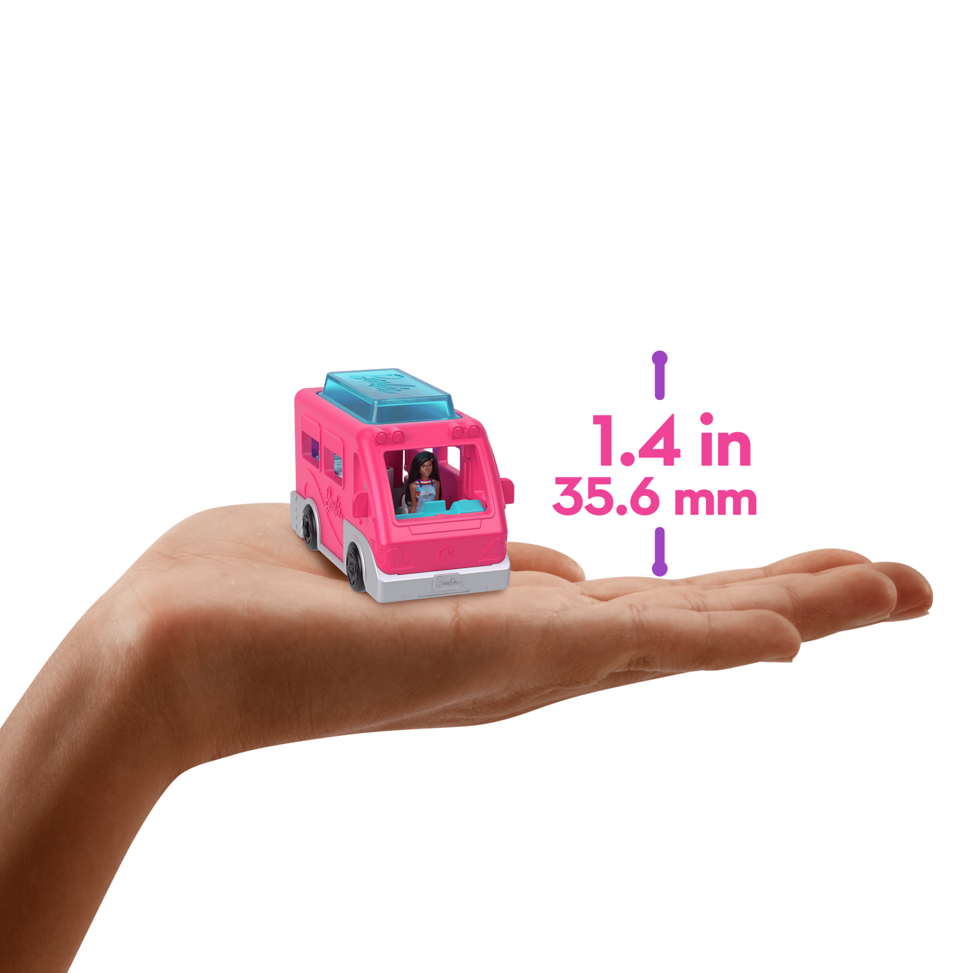 Barbie Mini BarbieLand Veículo para Boneca Trailer dos Sonhos
