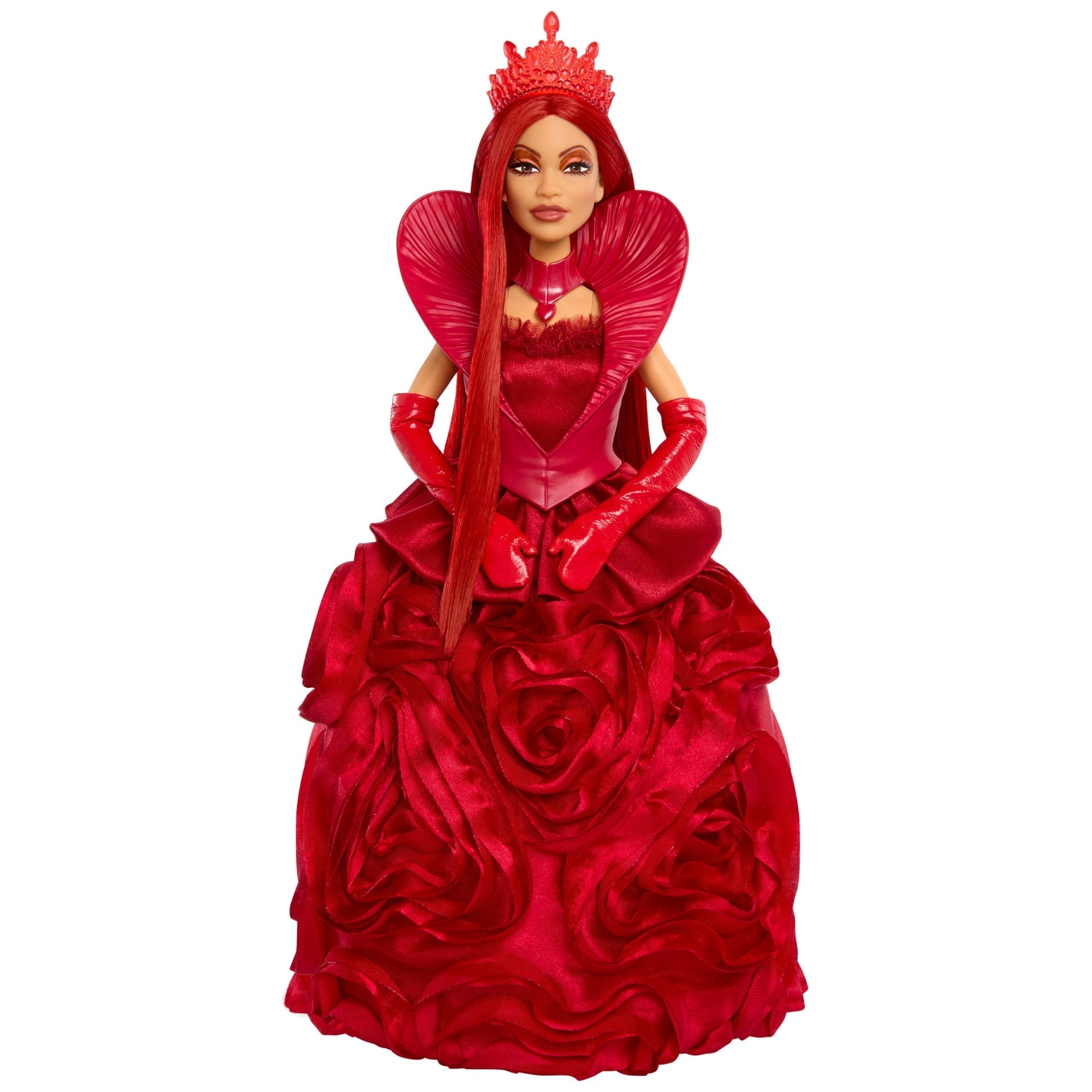 Disney Descendants: The Rise Of Red Queen Of Hearts Fashion Doll With Movie-Inspired Royal Rose Gown & Accessories